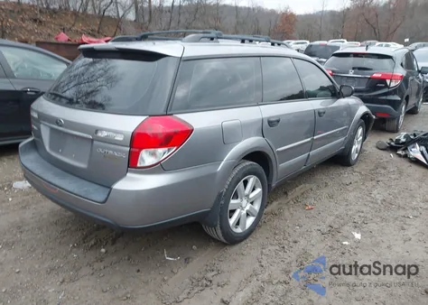 2008 Subaru Outback 2.5I/2.5I L.l. Bean Edition z USA, uszkodzony, nr VIN 4S4BP61C887327910